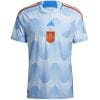 Mens Spain Away Authentic Jersey FIFA World Cup Qatar 2022 - Match