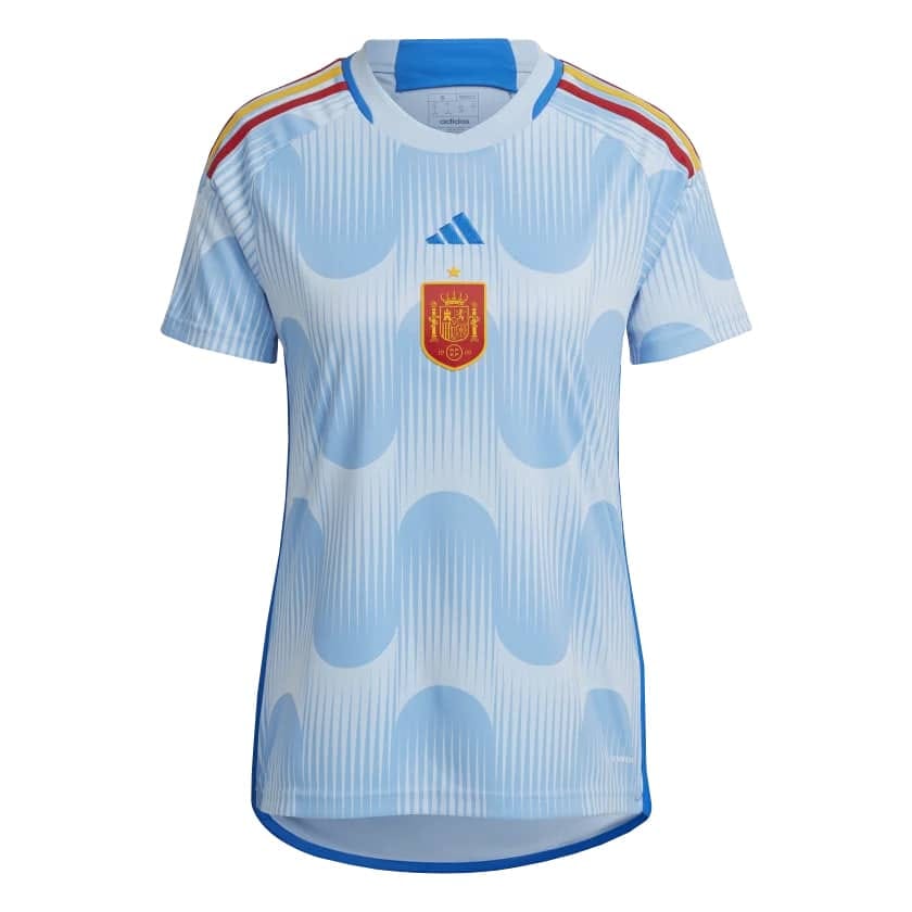 Womens Spain Away Jersey FIFA World Cup Qatar 2022