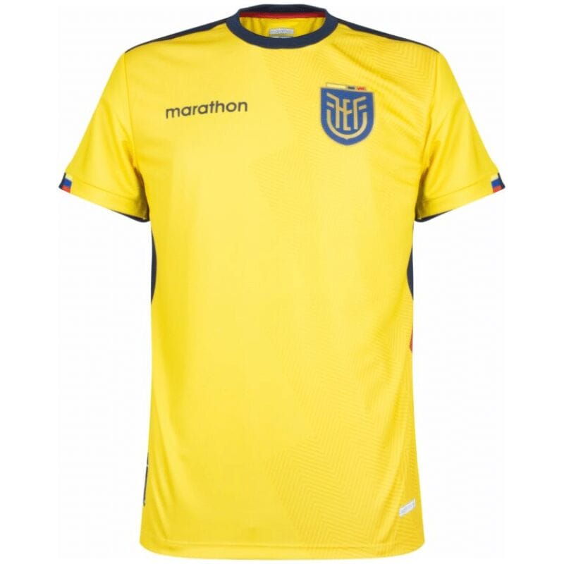 Mens Ecuador Home Jersey FIFA World Cup Qatar 2022