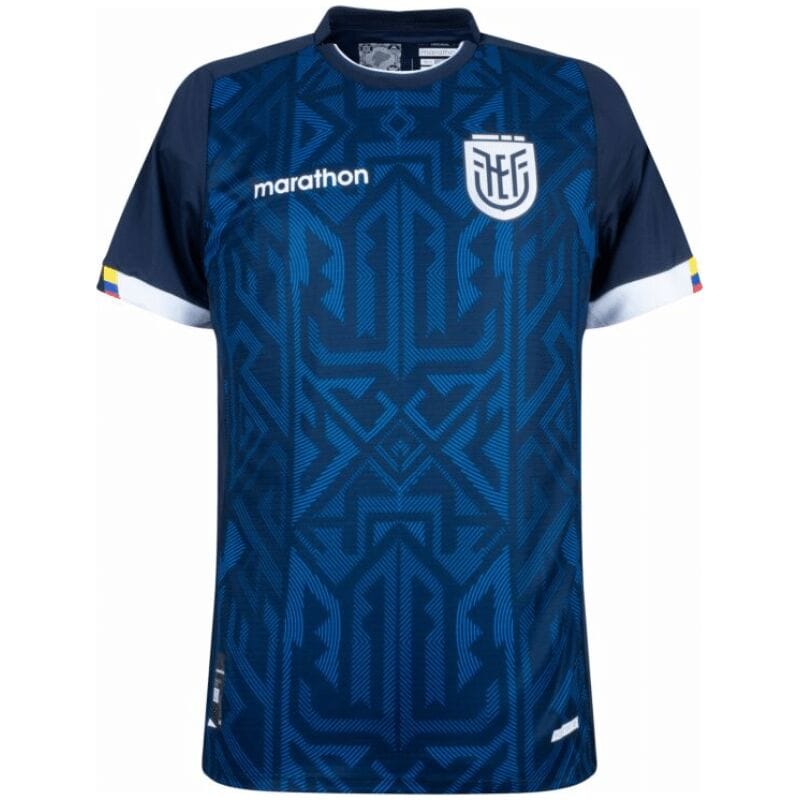 Mens Ecuador Away Jersey FIFA World Cup Qatar 2022