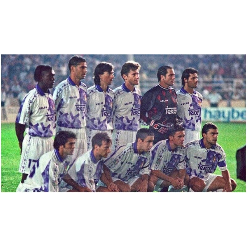 Herren Real Madrid Retro Drittes Trikot 1996/97
