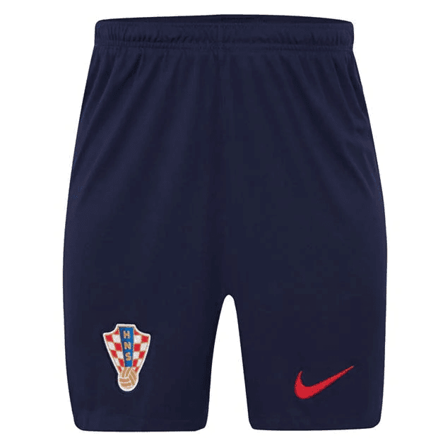 Mens Crotia Away Shorts FIFA World Cup Qatar 2022