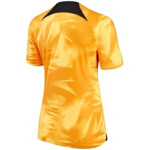 Womens Netherlands Home Jersey FIFA World Cup Qatar 2022
