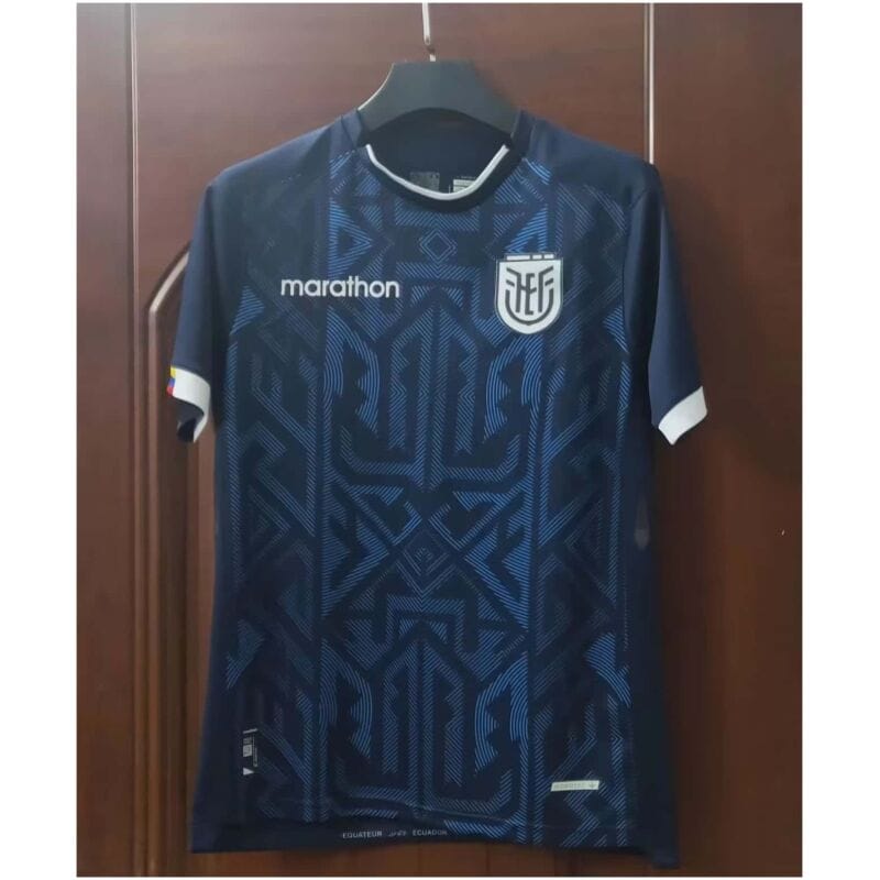 Mens Ecuador Away Jersey FIFA World Cup Qatar 2022