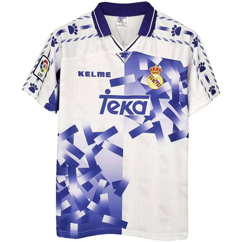 Herren Real Madrid Retro Drittes Trikot 1996/97