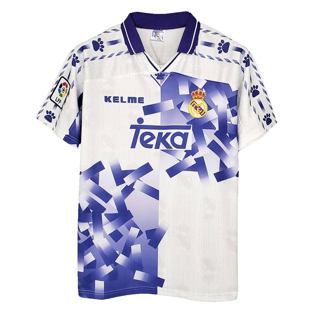 Real Madrid Retro-Ausweichtrikot 1996/97 für Herren