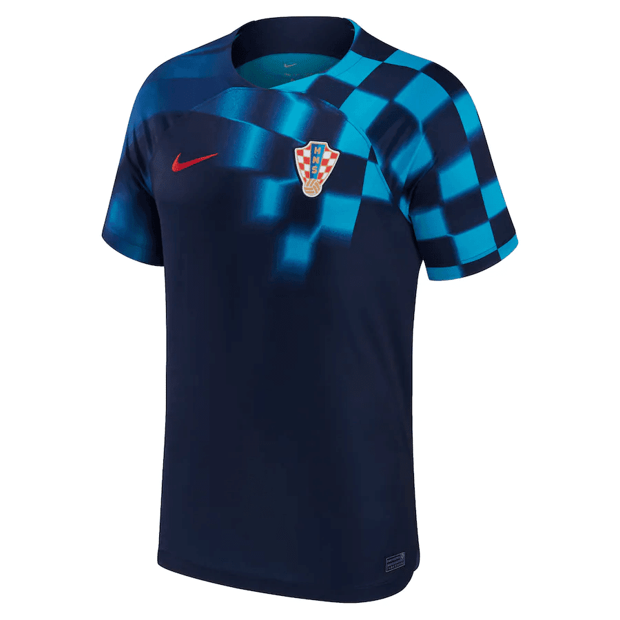 Mens Croatia Away Jersey FIFA World Cup Qatar 2022