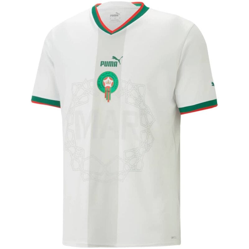 Mens Morocco Away Jersey FIFA World Cup Qatar 2022