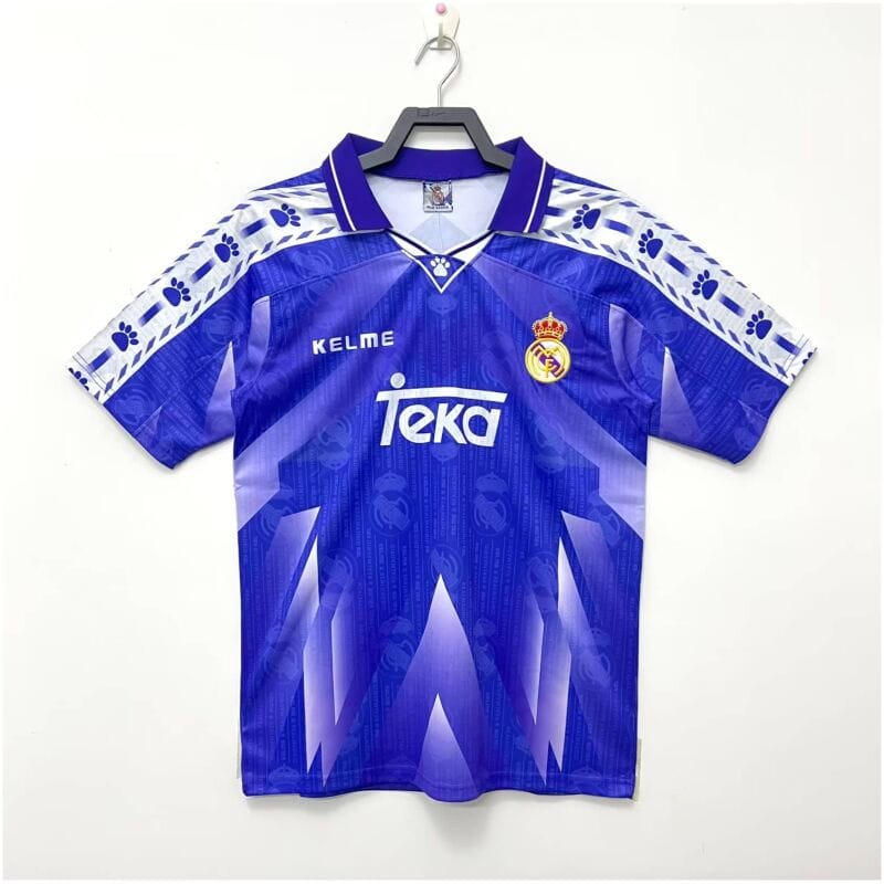 Herren Real Madrid Retro Auswärtstrikot 1996/97