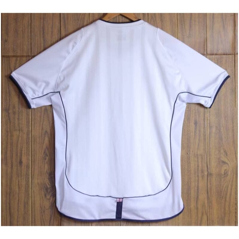 Mens England Retro Home Jersey 2002