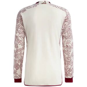 Mens Mexico Away Jersey Long Sleeve FIFA World Cup Qatar 2022