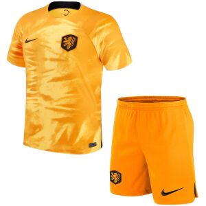 Kids Netherlands Home Jersey FIFA World Cup Qatar 2022