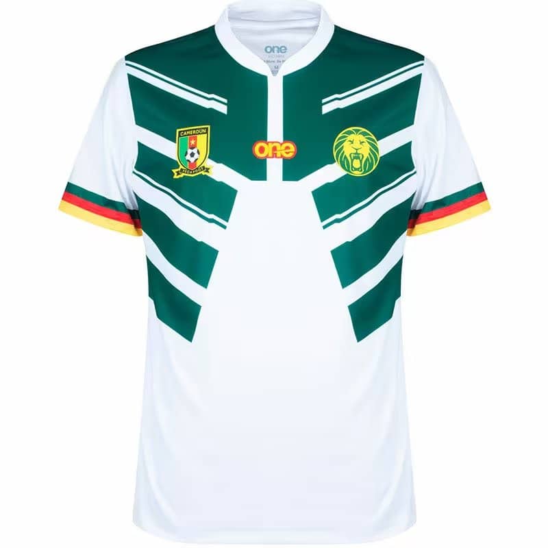 Mens Cameroun Away Jersey FIFA World Cup Qatar 2022
