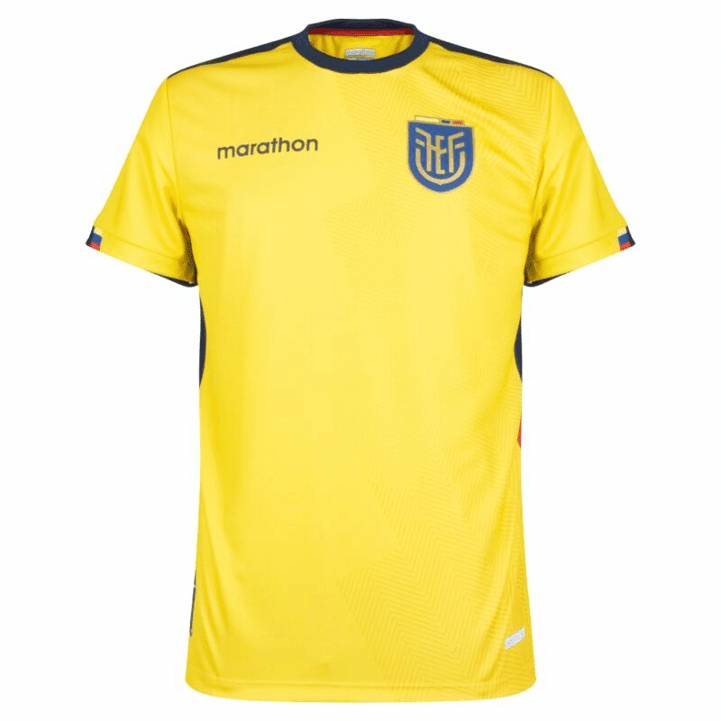 Mens Ecuador Home Jersey FIFA World Cup Qatar 2022