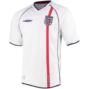 Mens England Retro Home Jersey 2002