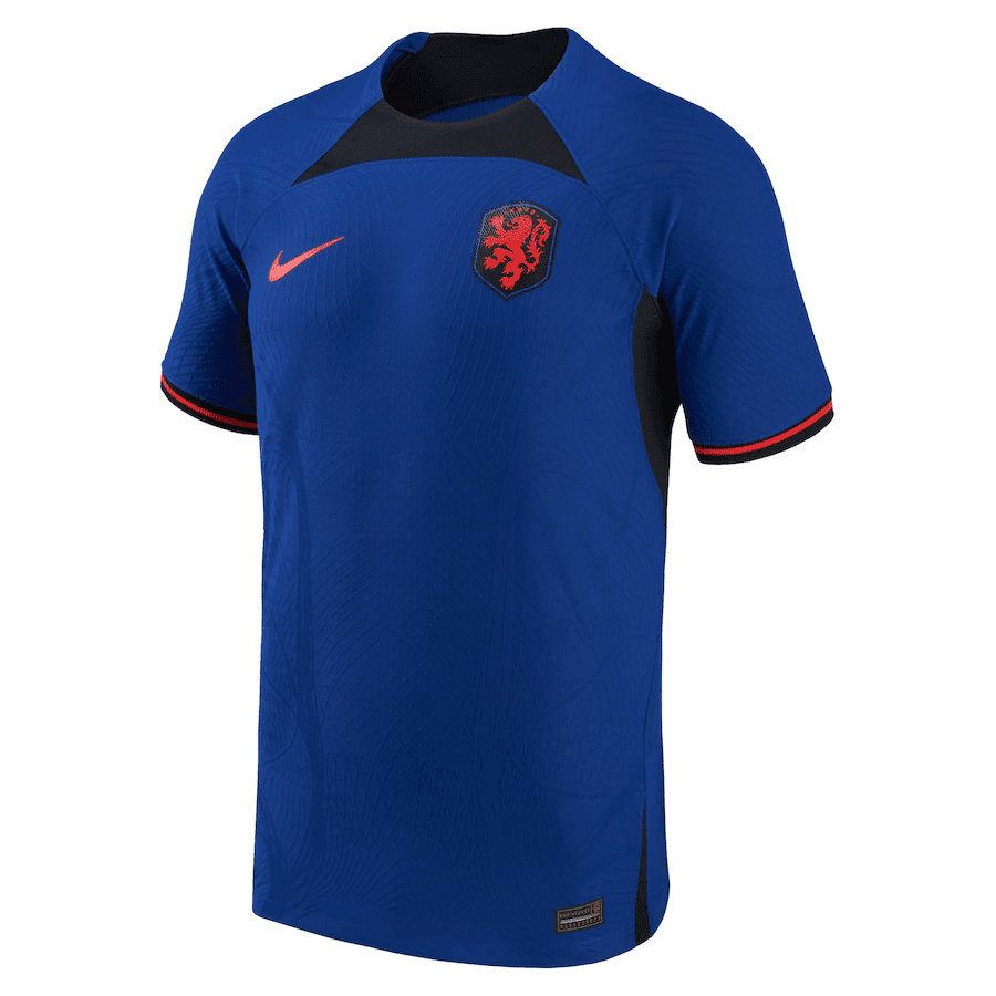 Mens Netherlands Away Vapor Match Authentic Jersey FIFA World Cup Qatar 2022 – Match