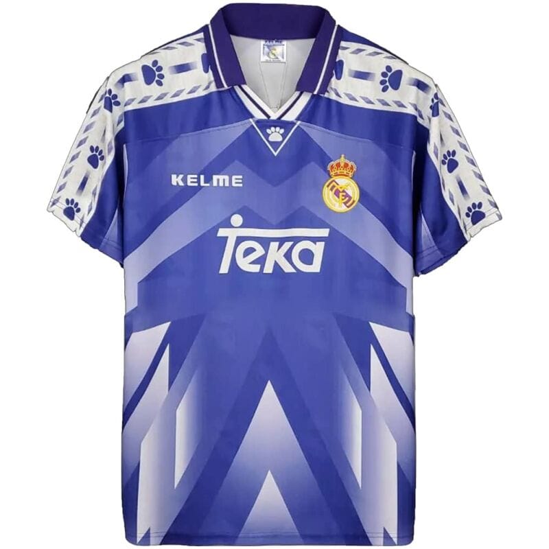 Herren Real Madrid Retro Auswärts Trikot 1996/97