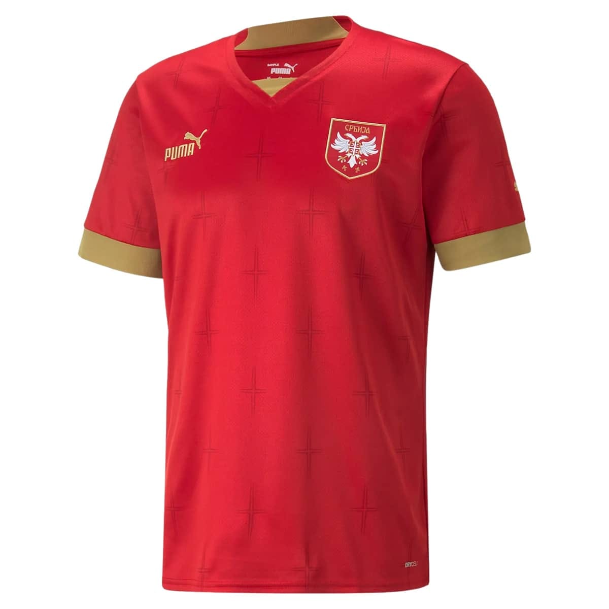 Mens Serbia Home Jersey FIFA World Cup Qatar 2022