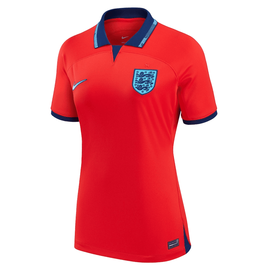 Womens England Away Jersey FIFA World Cup Qatar 2022
