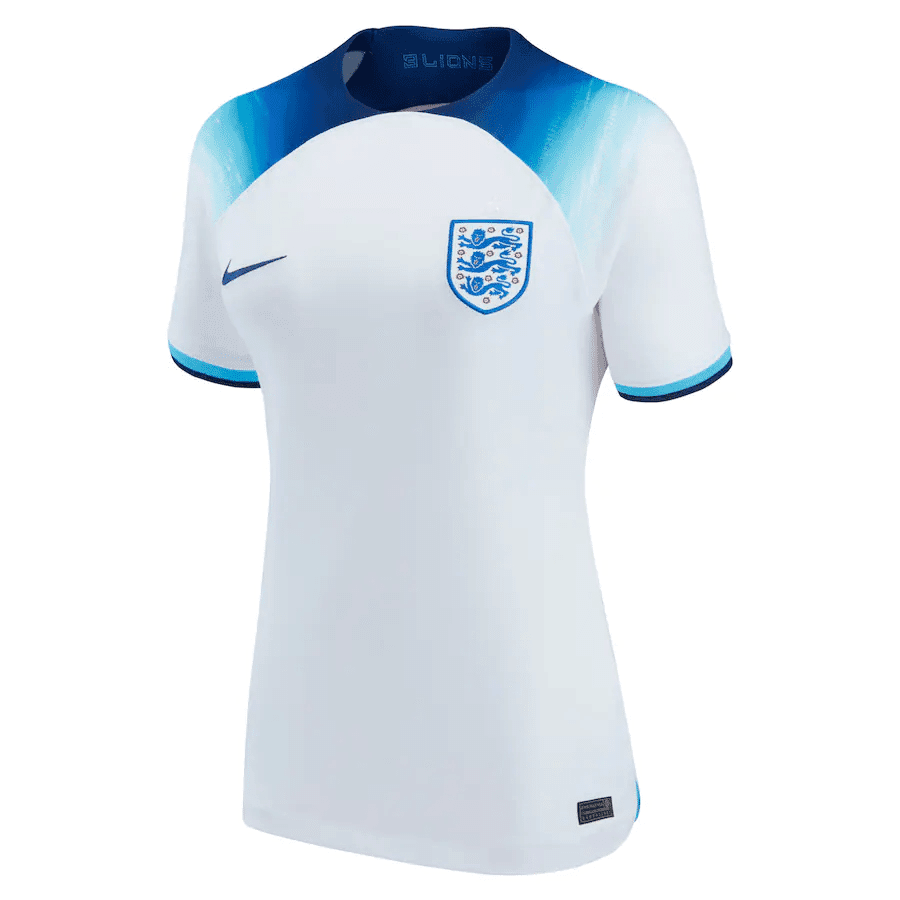 Womens England Home Jersey FIFA World Cup Qatar 2022