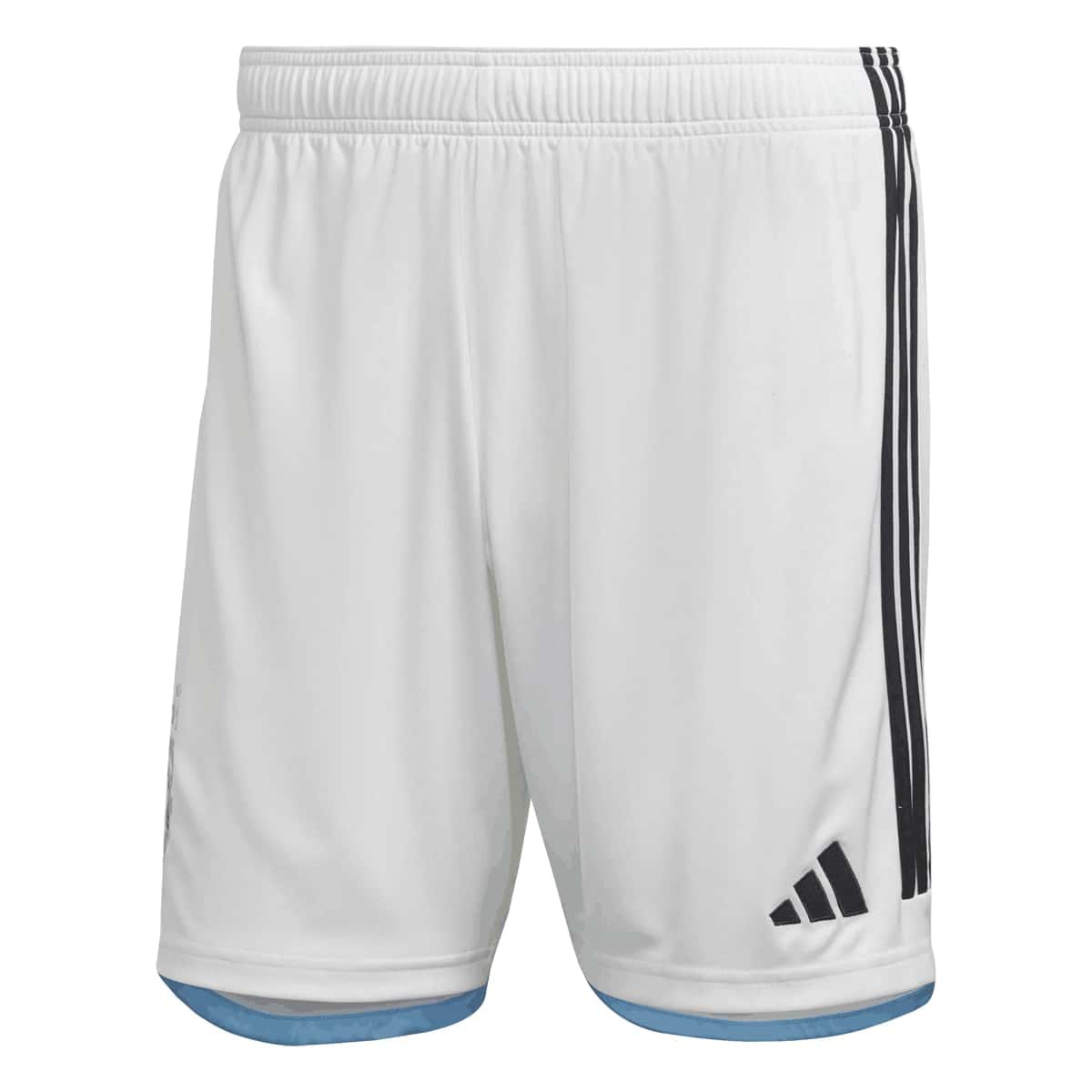 Mens Argentina 3-Star Home White Shorts FIFA World Cup Qatar Champions 2022