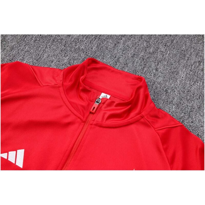 Mens Mexico Jacket + Pants Training Suit Red 2023