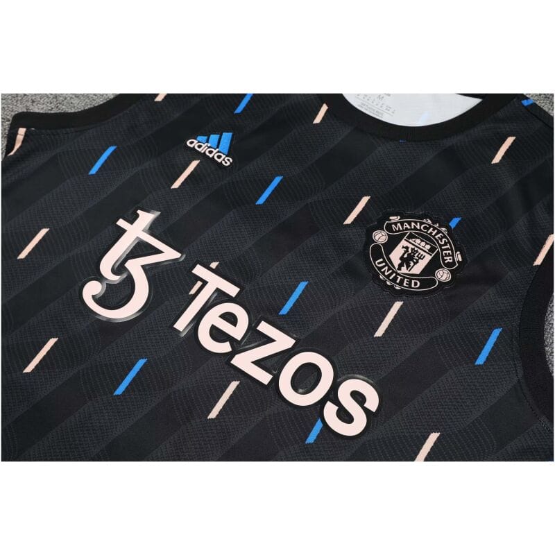 Mens Manchester United Singlet Suit Black 2023/24