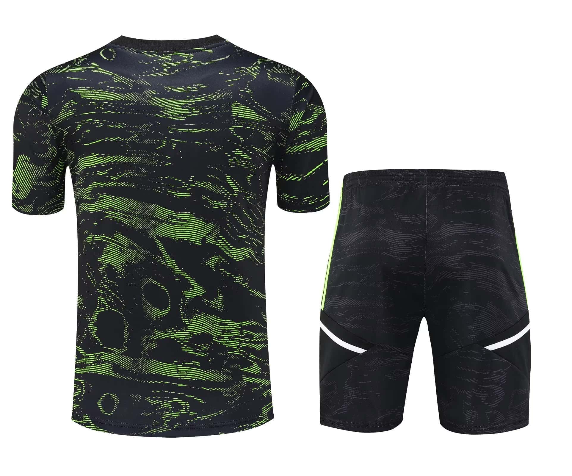 Mens Manchester United Short Training Suit Green 2023/24