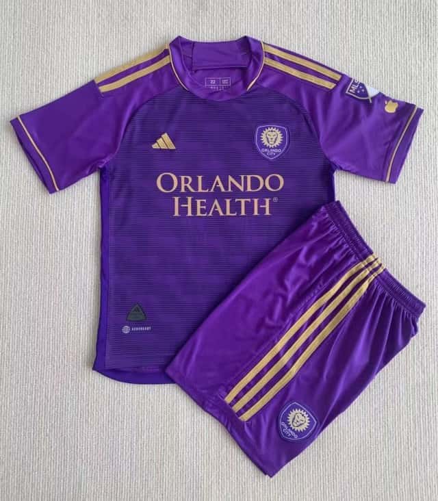 Kids Orlando City Home Jersey 2023/24