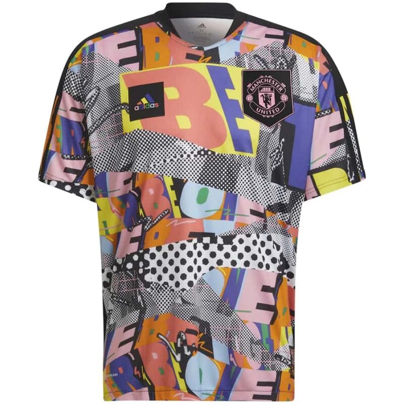 Mens Manchester United Adidas Tiro Pride Jersey Love Unites Football Shirt 2023/24