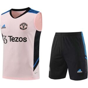Mens Manchester United Singlet Suit Pink 2023/24