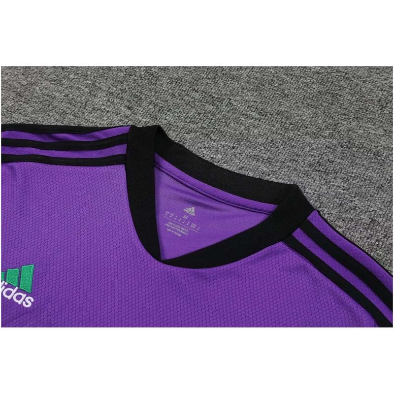 Herren Real Madrid Kurzer Trainingsanzug Lila 2023/24