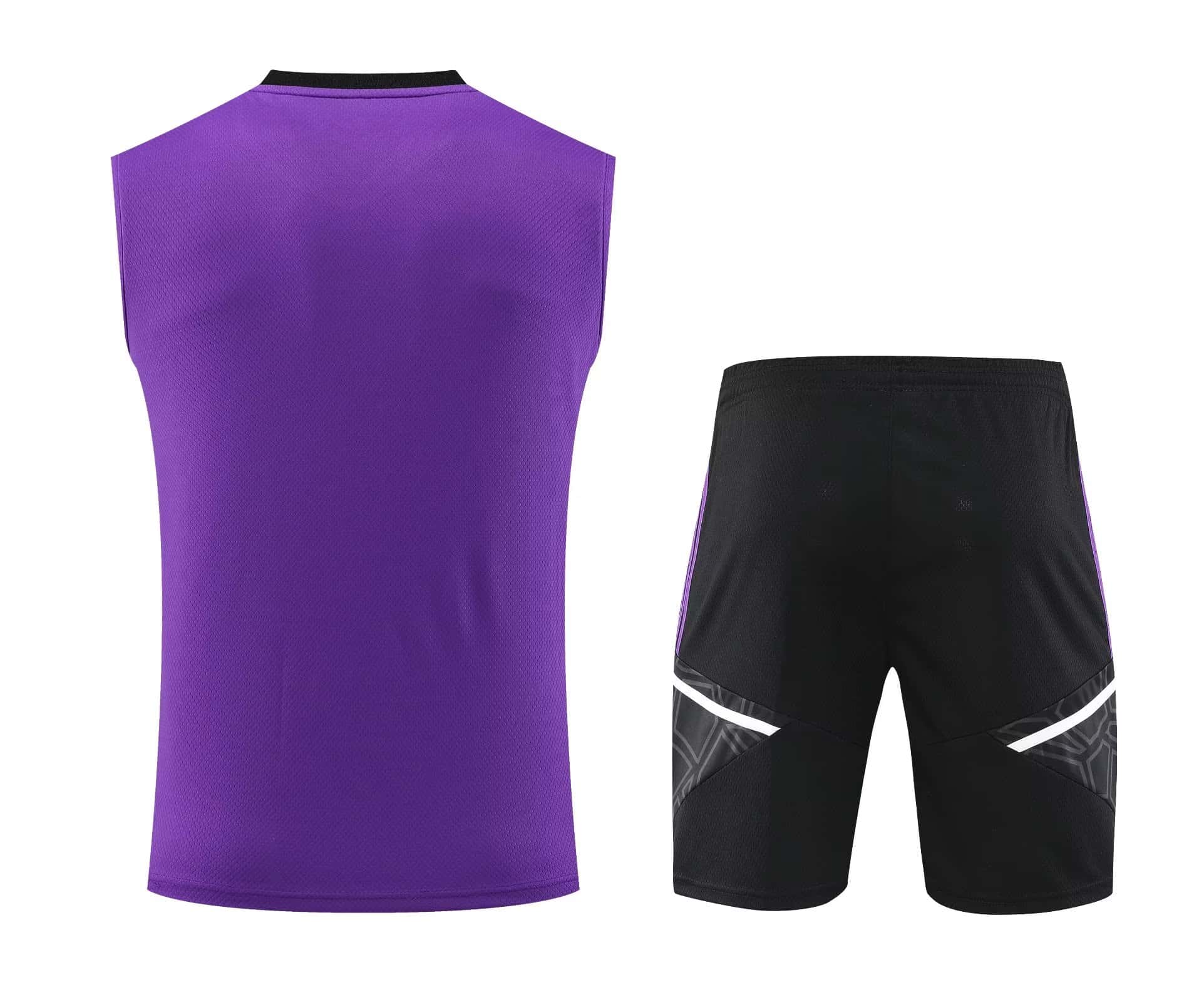 Herren Real Madrid Singlet Anzug Lila 2023/24