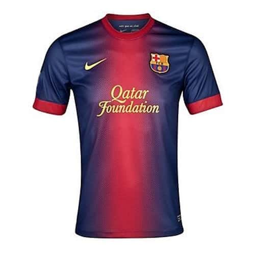 Mens Barcelona Retro Home Jersey 2012/13