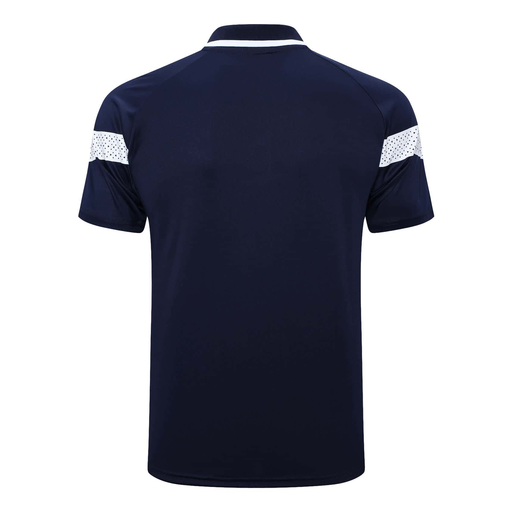 Mens Olympique Marseille Polo Shirt Royal 2023/24
