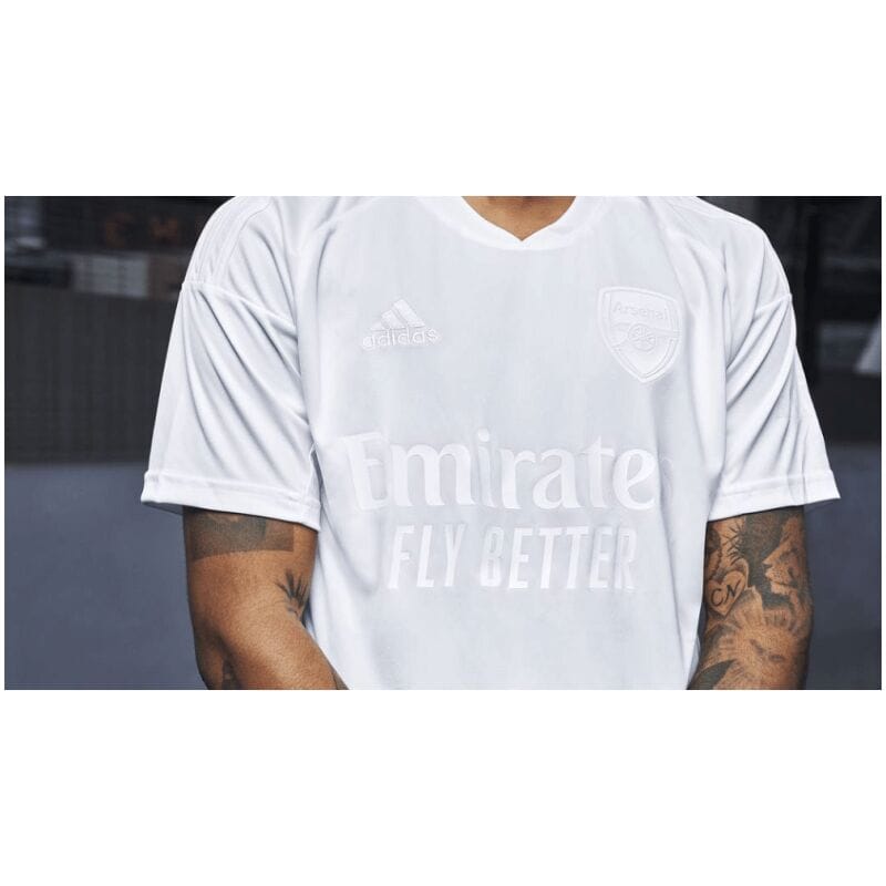 Mens Arsenal No More Red Whiteout Jersey 2023/24