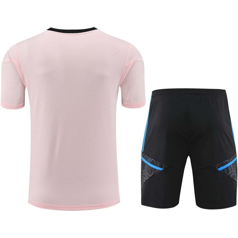 Mens Manchester United Short Training Suit Pink 2023/24