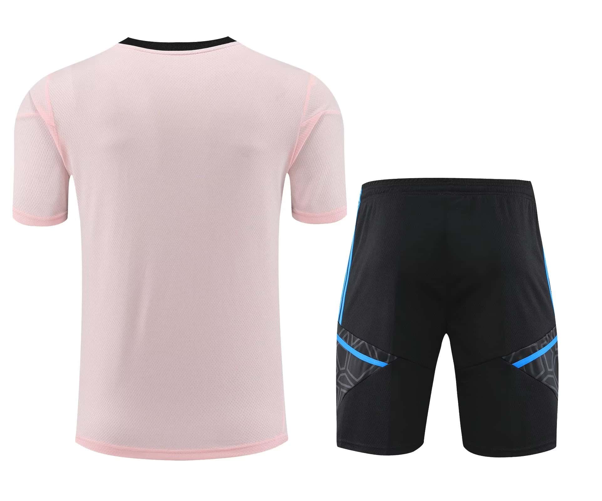 Mens Manchester United Short Training Suit Pink 2023/24