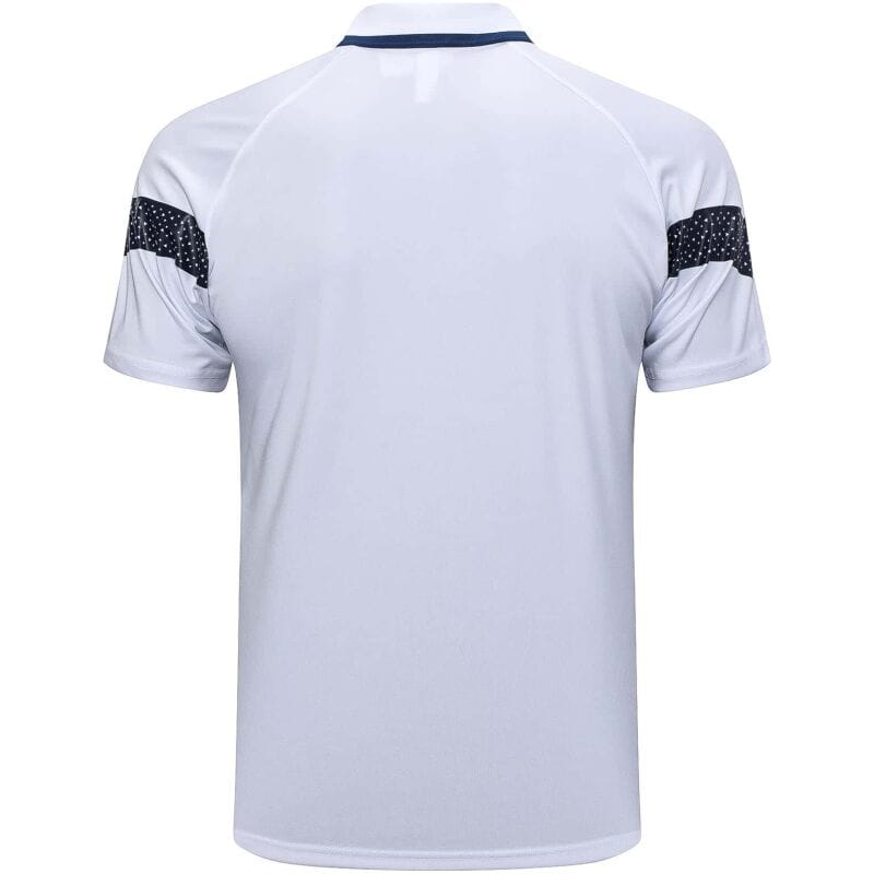 Mens Olympique Marseille Polo Shirt White 2023/24
