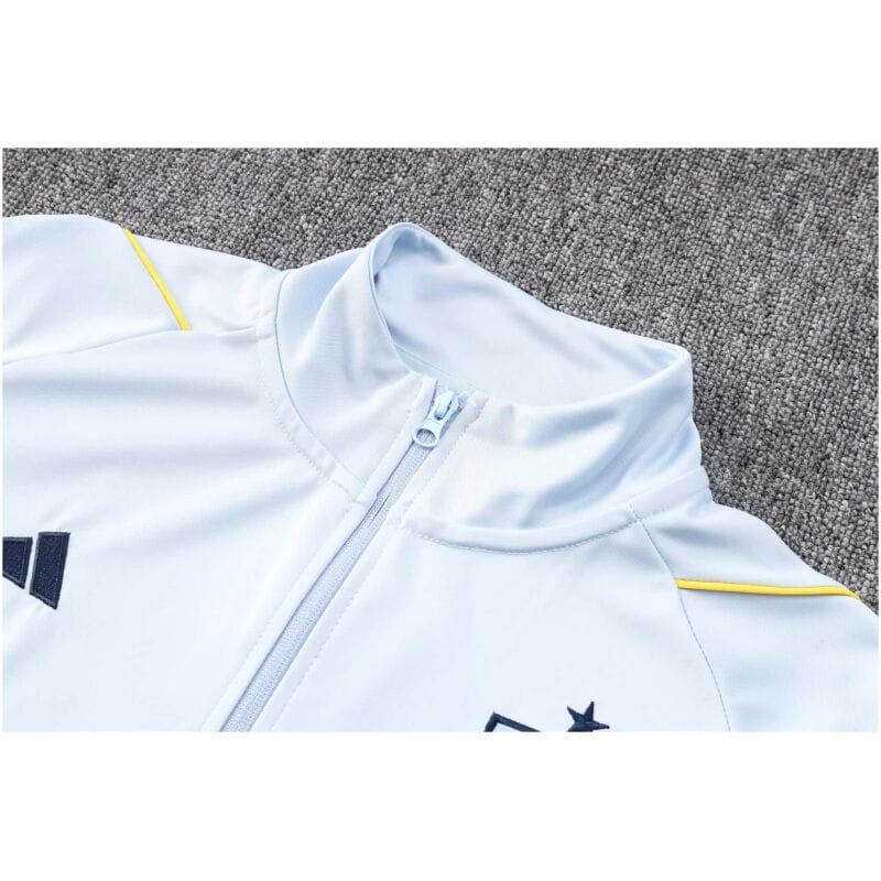 Mens Spain Jacket + Pants Training Suit Off Blue 2023