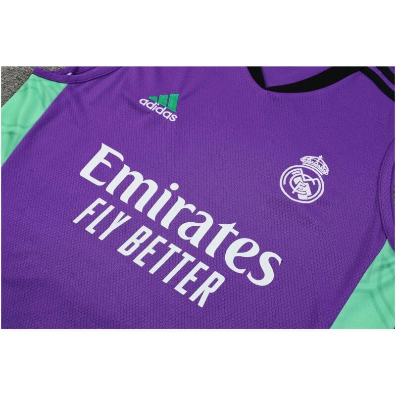 Herren Real Madrid Singlet Anzug Lila 2023/24