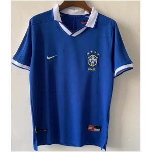 Mens Brazil Retro Away Jersey 1997