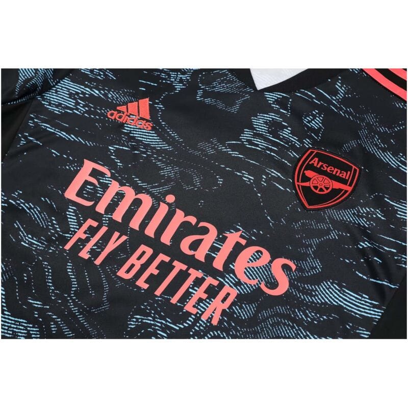 Mens Arsenal Short Training Suit Black 2023/24
