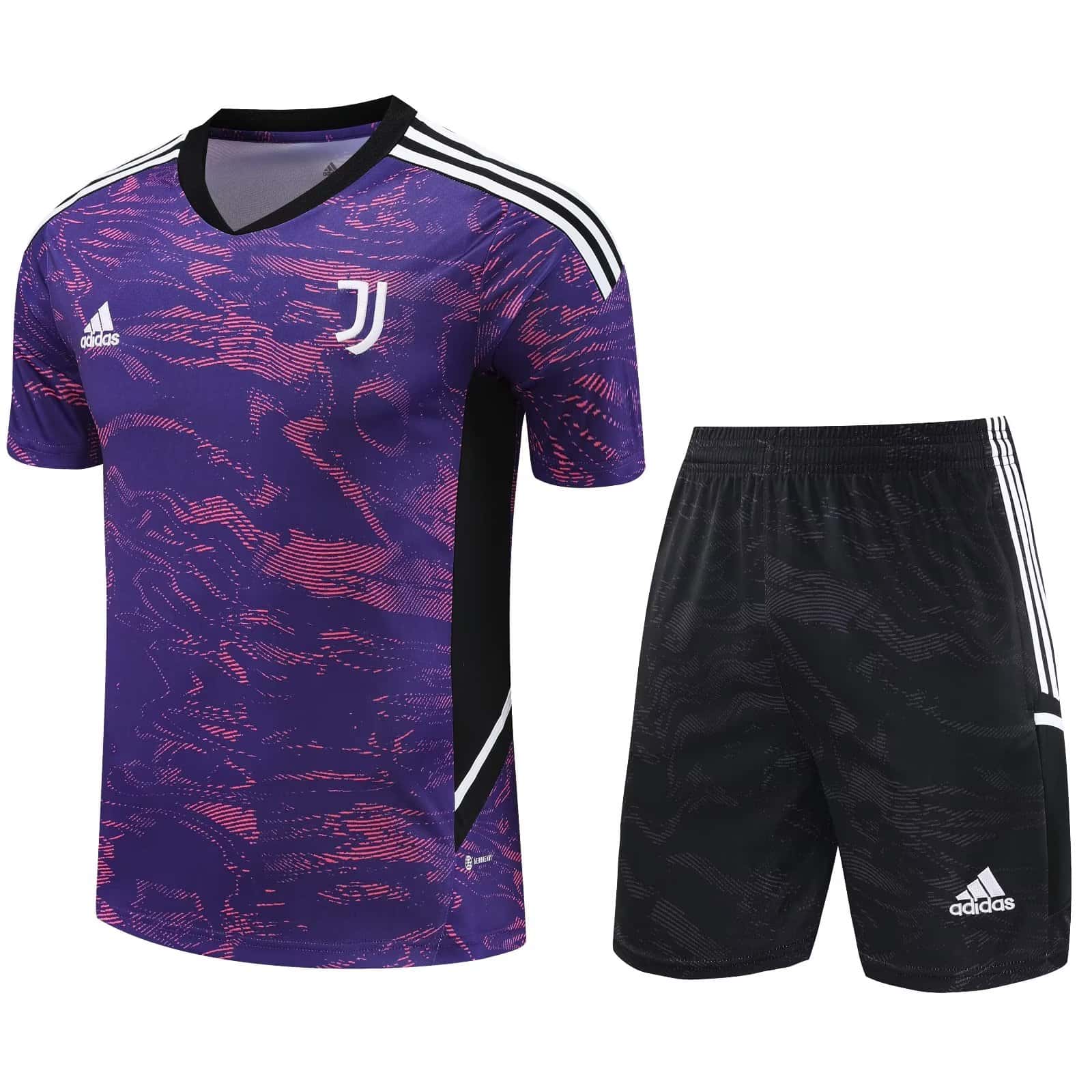 Mens Juventus Short Training Suit Purple 2023/24