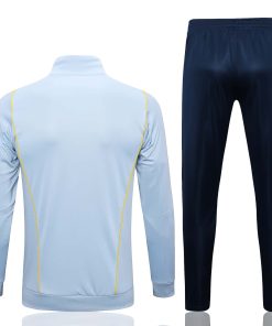 Mens Spain Jacket + Pants Training Suit Off Blue 2023
