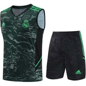 Herren Real Madrid Singlet Anzug Grün 2023/24