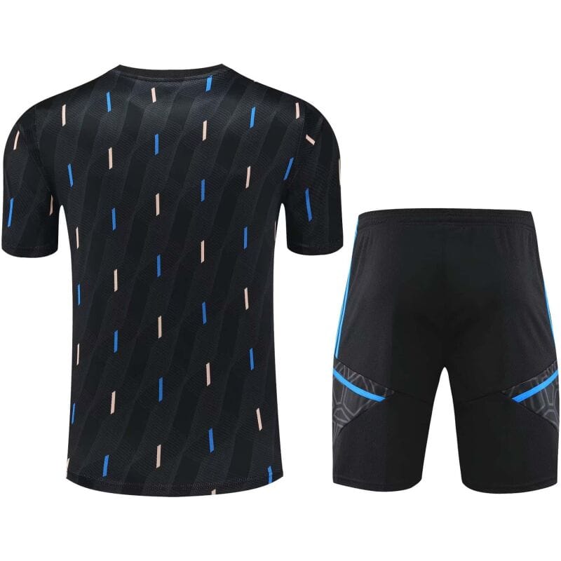 Mens Manchester United Short Training Suit Black 2023/24