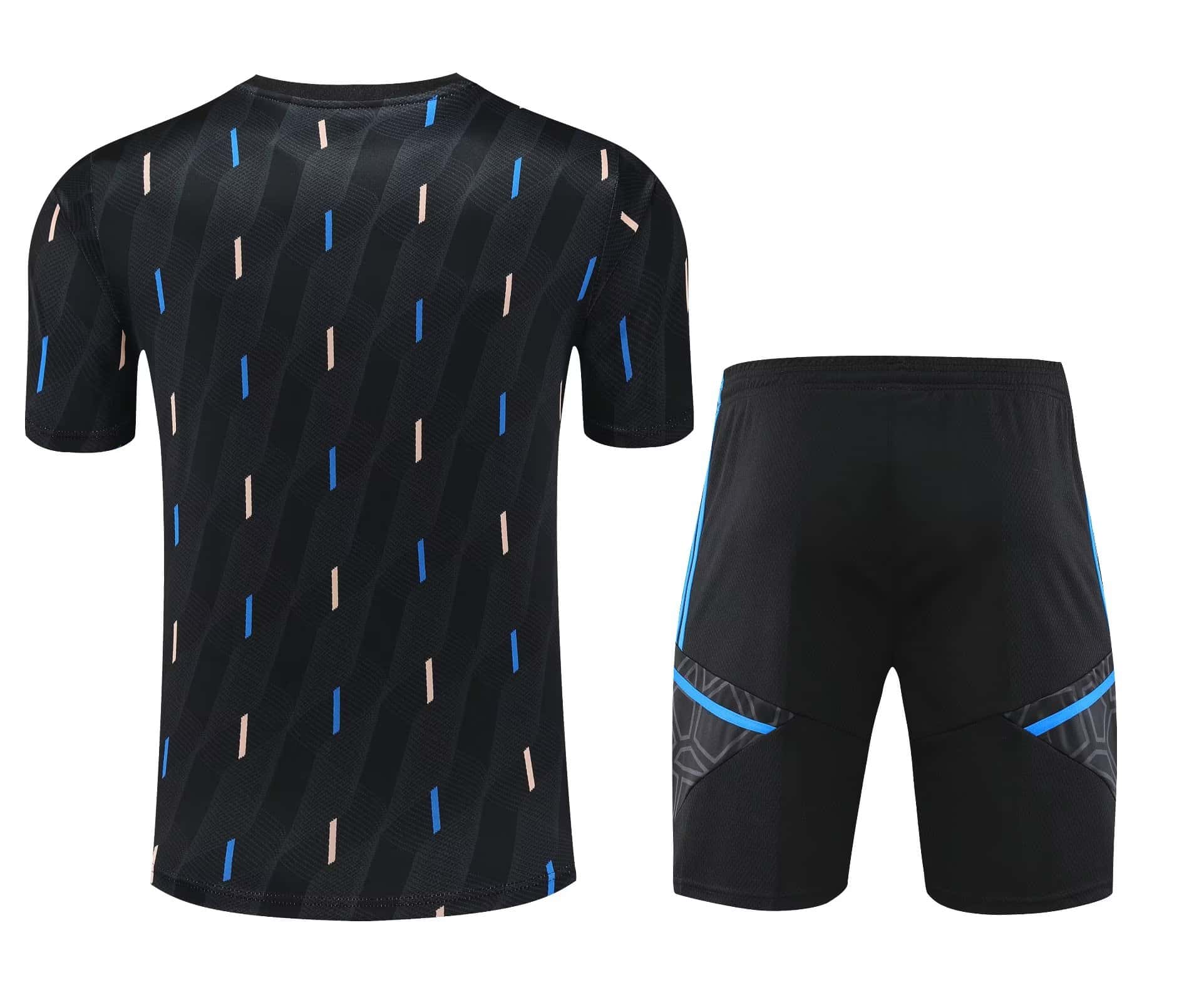 Mens Manchester United Short Training Suit Black 2023/24