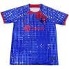 Mens Barcelona Pre-Match Top Short Training Jersey Blue 2023/24