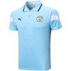 Mens Manchester City Polo Shirt Light Blue 2023/24